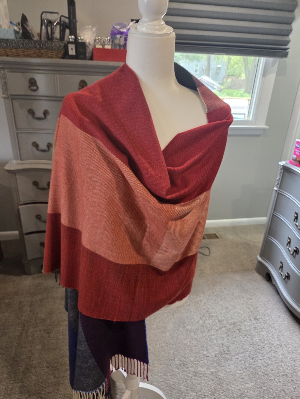 Soft Multicolor Wrap Shawl